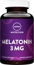MRM Mélatonine 3mg, 0,10 livre