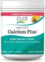 Ionic Fizz Calcium Plus by Pure Essence - Perfect Calcium/Magnesium Ratio with Vitamin A, B, C, D and Potassium Strong Bones - Raspberry Lemonade - 14.82 oz