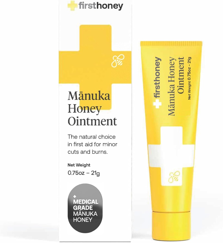 Première pommade pour la plaie de Manuka [.75oz - 21g]