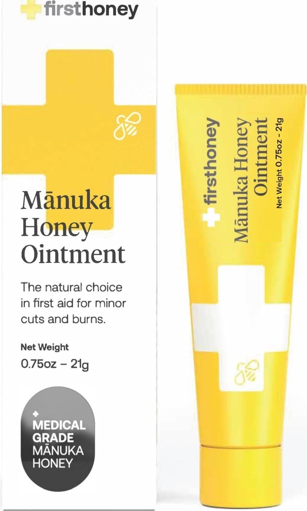 Première pommade pour la plaie de Manuka [.75oz - 21g]