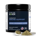 Harmony - Supplément peau et manteau avec Quercetin pour chiens - Histamine équilibrée pour allergies saisonnières et environnementales - Vétérinaire formulé