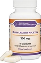 Dihydromyricetin (DHM) (Hovenia Dulcis Extract) Supplément pour le soutien du foie (naturellement obtenu à partir de l'arbre oriental de Raisine) 90 Capsules 300mg Analyse