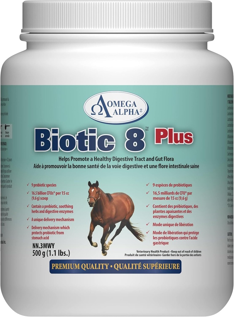 Omega Alpha Biotic 8 2,2lbs pour chevaux