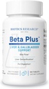 Recherche en biotique Beta-PlusTM Nutritional Ox Bile Salts Supplément enzymes digestifs pour la production de bile pour aucun Gallbladder-supporte la fonction globale du foie, aide la digestion des graisses, fournitures Betaine 180 Tabs