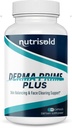 Derma Prime Plus - Soutien de l'équilibre cutané et de la compensation faciale I Supplément antivieillissement I pour la peau lisse claire, cheveux et ongles sains J'améliore la santé de la peau I Complexe rajeunissant I (1)