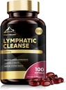 Supplément de drainage lymphatique à cheval froid - Soutien immunitaire Santé, nettoyage et santé, 100 capsules