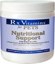 Rx Vitamines Soutien nutritionnel pour chiens et chats - Poudre de supplément alimentaire enrichi en nutriments - Vétérinaire formulé - 9.07 oz Poudre