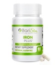 Capsules BariSlim Iron Plus - Formulées pour les patients après une chirurgie de perte de poids incluant un pont gastrique et une manche gastrique – Digestion facile et un soutien sanitaire complet