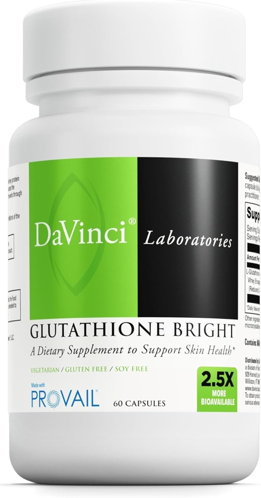 DAVINCI Labs - Glutathion Bright - 60 gélules