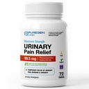 Puregen Labs Soulagement de la douleur urinaire : Phenazopyridine HCl 99,5mg Comprimés : maximum de force OTC pour soulager rapidement la douleur, la brûlure et l'inconfort de la vésicule – 72 Comprimés de comptage