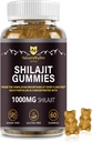 Nature's Rhythm Shilajit Gummies 1000mg - 60 pcs de Shilajit Gummies pour hommes et femmes, Shilajit Gummies riches en divers minéraux de traces, un supplément pour stimuler l'énergie et l'immunité