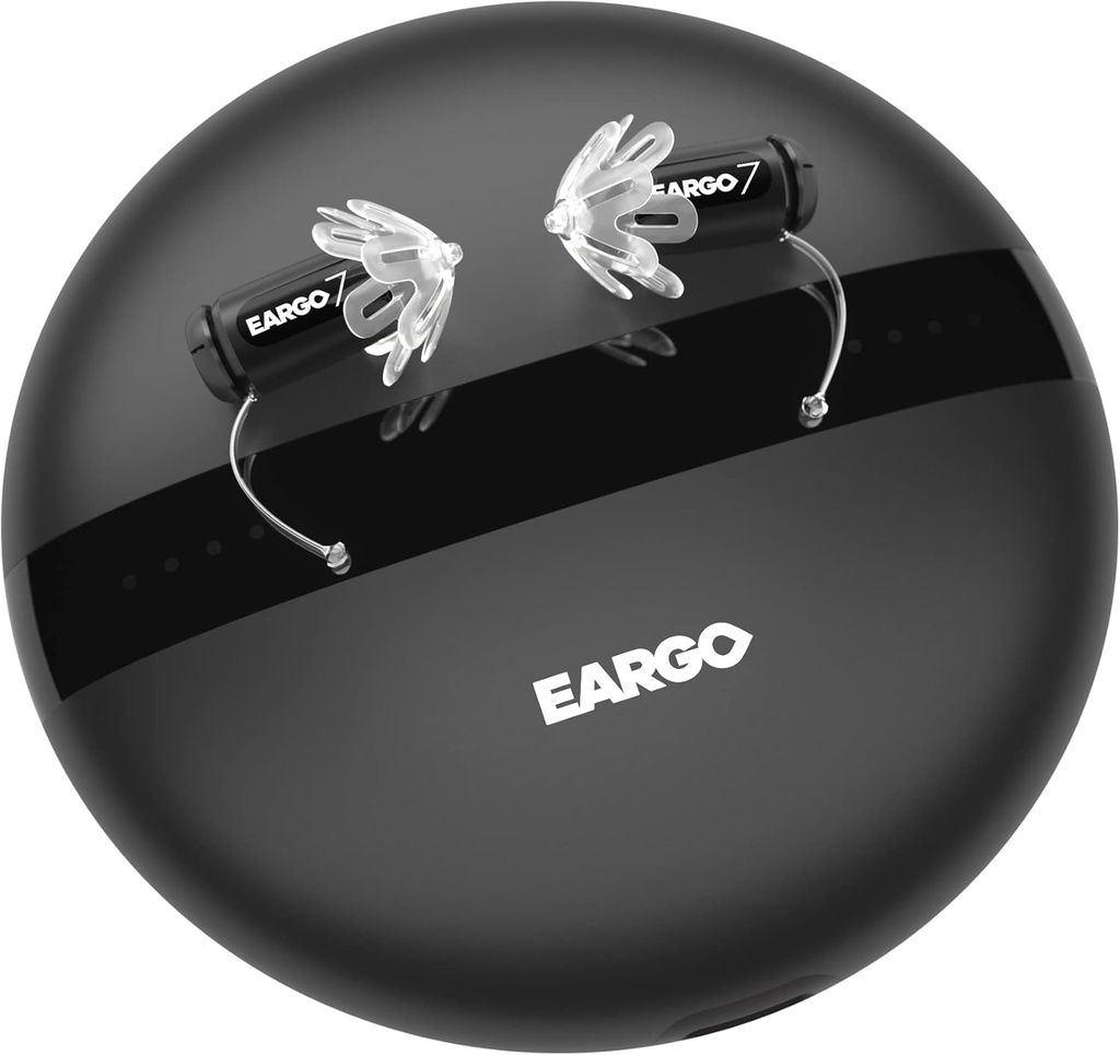 EARGO Eargo 7 Aides auditives CIC - Rechargeable, aide à la clientèle à vie