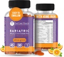 Soins de santé Multivitamine bariatrique avec fer 45mg Facile à avaler 30 comprimés - Vitamines bariatriques post-op pour les pilules de dérivation gastrique*, soutient la récupération et l'énergie pour les patients à manches* (1 mois d'approvisionnement)