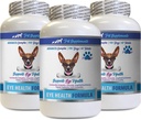 Supplément pour la vue des chiens - Formule santé des yeux des chiens - Complexe avancé de soutien des yeux - VETS Recommandé - astaxanthine pour chiens, Vitamines naturelles pour la santé oculaire avec zéaxanthine bilberry Lutein 3 Bot 180 Tabs