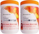Youngevity Beyond Tangerine 2.0 Citrus Peach Ultimate Multi-Vitamine & Complexe Minéral - Fabriqué avec des aliments naturels et entiers