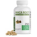 Bronson Maca Racine Lepidium Meyenii Non-OGM, 250 Capsules végétariennes