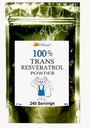 100% poudre de resvératrol trans pur 240 portions 2,1 oz (60 grammes) 250mg par portion
