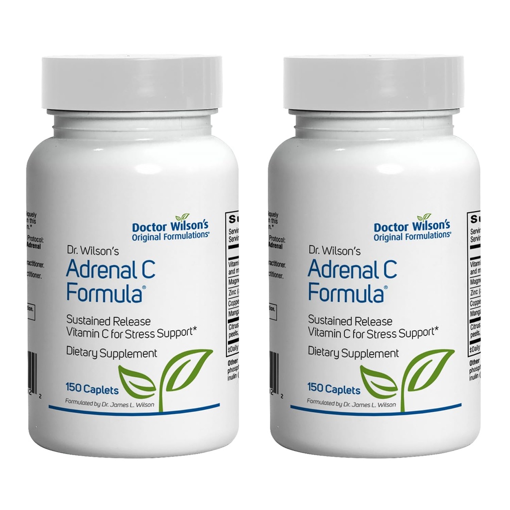 Formules originales de Dr Wilson 2-Pack Adrénal C Formule 150 caplets