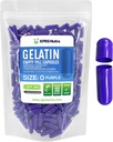 XPRS Nutra Taille 0 Capsules vides - 100 Compte Capsules de gélatine vides - Pills Bricolage Capsule Remplissage - Pure Pilule Gel Caps pour Do-It-Youlf Suppléments (Purple)