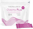 Theralogix Ovasitol Plus Métabolique Supplément santé - Myo-Inositol et D-Chiro Inositol+Chromium Picolinate+Alpha-lactalbumin & Vitamine D - 90 jours d'approvisionnement - Non aromatisé - 180 Nombre