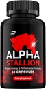 Formule officielle Alpha Stallion Pills - Capsules AlphaStallion Formule haute performance - Concentration maximale, Formule tout naturel Alpha Stallion, StallionAlpha Avis (1 Pack - 60 Capsules)