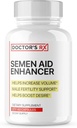DRX Semen Volume Booster | Boost Desire, Mood, Energy, Load Size | Maca, Muira Puama + 7 More Ultra Dosed Powerful Ingredients | 3rd Party Tested Formula for Purity & USA Bottled - 60 Capsules