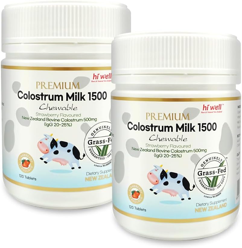 Colostrum haut de gamme Herbe 1500 120Tablettes (2)