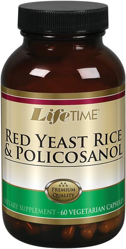 VIETIME Red Yeast Riz & Policosanol Veg, 60 Comte