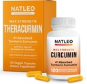 Theracurmin Turmeric Curcumin Supplément, 120 Compte, haute absorption Turmeric & Curcumin - Supplément conjoint pour les hommes et les femmes - 42,6X Plus Bioavailablity