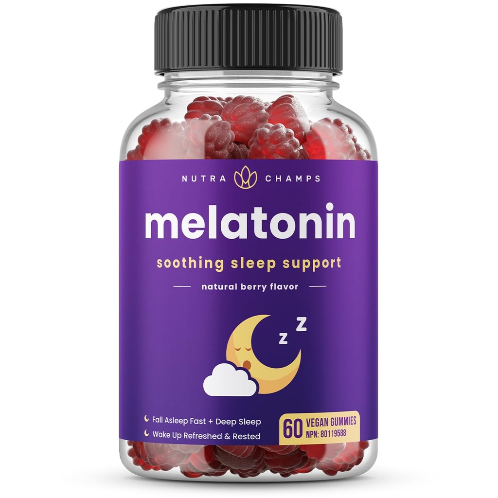 Melatonine Gommies pour les enfants et les adultes.