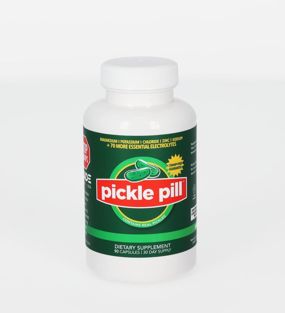 Défense des crampes, Récupération rapide des muscles, Crampes des jambes, Pas de jus de pickle Goût Capsules, Poudre d'hydratation électrolytique, Relaxeur musculaire avec vitamines Magnésium, Potassium, Vitamine D3, 90 Comprimés