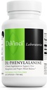 DAVINCI Labs DL-Phenylalanine - Supplément alimentaire à l'acide amino pour soutenir le confort, l'équilibre et le malaise* - avec 750 mg DL-Phenylalanine par portion - Sans gluten - 60 capsules végétariennes