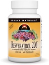Source Naturals Resveratrol, for Heart and Healthy Aging* - 200 mg- 60 Vegetarian Capsules