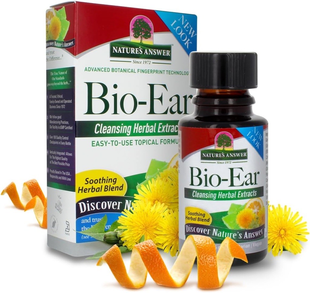 Réponse de la nature Bio-Ear Formule thématique, 0.50-Ounce