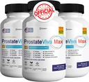 ProstateViva Max Prostate Suppléments pour les hommes Capsules, Suppléments de santé - La force maximale, tout naturel pour soutenir la fonction normale et saine (240 Capsules)