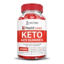 Justified Laboratories Rapid Lean Keto ACV Gummies (1000 mg) - 60 Count, Pack of 2 - Formulated with Apple Cider Vinegar, Folate & Vitamin B12 - Non-GMO, Vegan, Gluten Free - 60 Servings