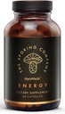Énergie - Supplément de champignons - Cordyceps, Ashwangandha, Guarana - 3X Plus de champignons - Energy Boost et Stamina (60 capsules)