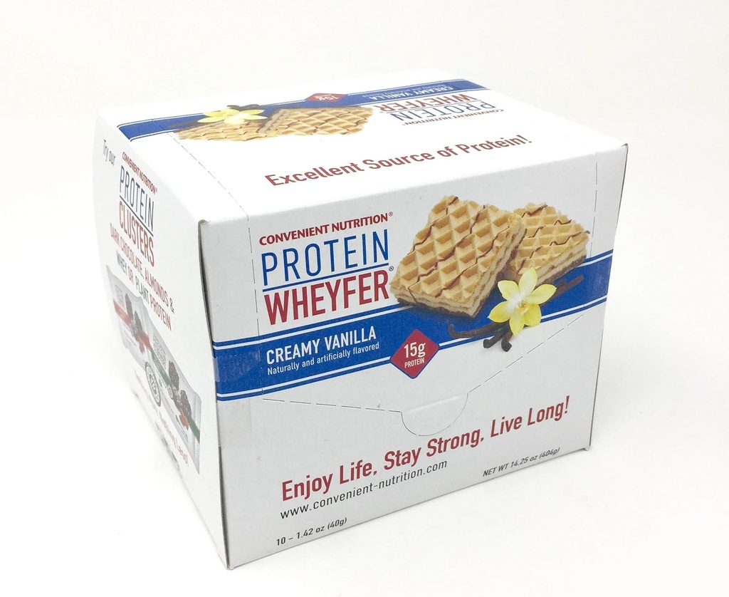 Vanille de la protéine WHEYFER 10/Box