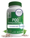 Santé Thru Nutrition PQQ 20mg 60 portions Pyrroloquinoline Quinone comme PureQQ-QPromeuve la biogenèse mitochondriale Supplément
