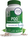 Santé Thru Nutrition PQQ 20mg 60 portions Pyrroloquinoline Quinone comme PureQQ-QPromeuve la biogenèse mitochondriale Supplément