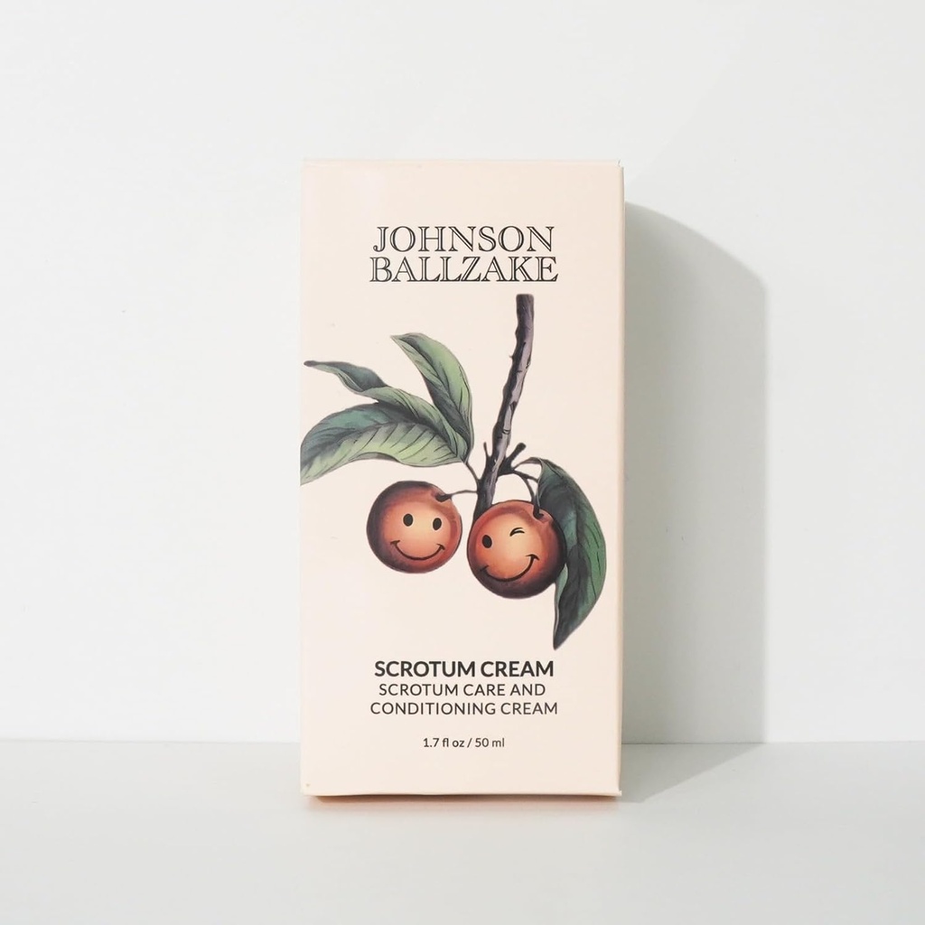 Crème Scrotum générique pour le soulagement des démangeaisons, flacon de 1,7 fl oz, blanc