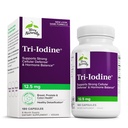 Terry Naturally Tri-Iodine - Support Thyroid Health - Aids Hormone Balance with Molecular Iodine from Kelp - Features Potassium Iodide & Sodium Iodide - Brain & Energy Support - 12.5mg, 180 Capsules