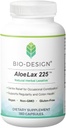 Aloe Lax 225 Laxatif naturel à base de plantes - Relief doux pour la constipation occasionnelle, le gaz, et le ballonnement avec 225mg Aloe Ferox naturel - soutient Bowel Regularity & Colon Health - 180 Capsules