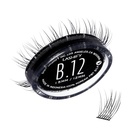Lashify Bold 12mm Gossamer DIY Extensions de cils Recharge, Noir, Faux cils faciles pour un look naturel