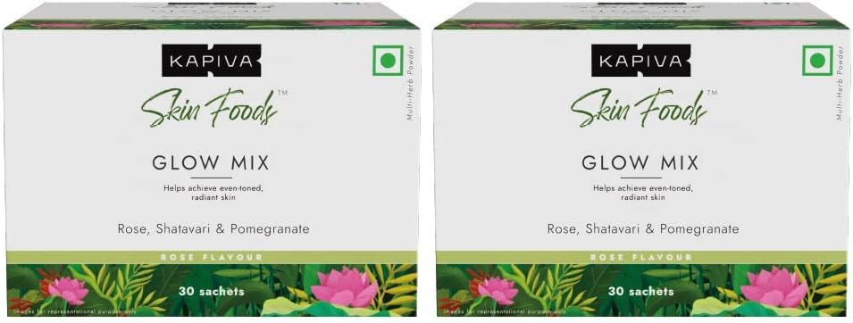 24 Karat Kapiva Skin Foods Glow Mix (60 sachets)