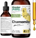Teinture de camomille pour les chiens - Extrait liquide de camomille pour le dégazage et le nettoyage - Supplément de santé digestif liquide pour chiens de toutes races et tailles - 4 oz