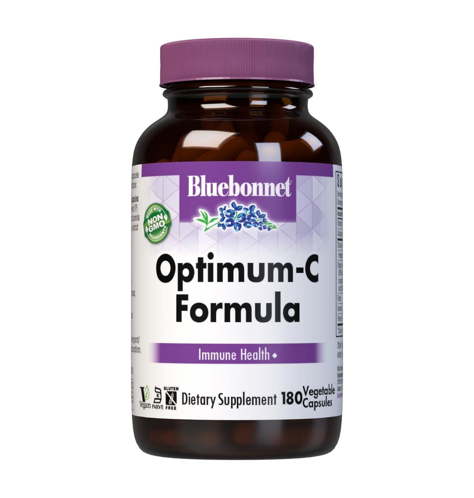 BlueBonnet Optimum C Capsules végétales de formule, 180 Nombre