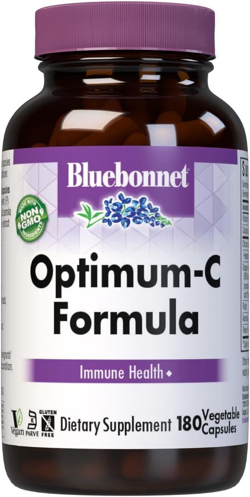 BlueBonnet Optimum C Capsules végétales de formule, 180 Nombre