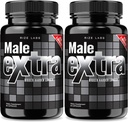 labos de taille - Capsules Homme Extra - Supplément de performance pour les hommes, support de la force maximale, pilules ultra pures, supplément végétalien non-OGM Formule avancée (120 capsules)