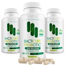 Bacticure Probiotic 180 Capsules.com Probiotics Supplement w/High CFU Formula for Men & Women.com Prébiotiques et enzymes digestives pour la digestion et la santé gustative, la santé vaginale, Colon Cleanse, Immune Support